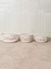 Cesto di immagazzinaggio intrecciato di colore tinta unita fatto a mano personalizzato con manico, cesto di immagazzinaggio con corda personalizzata per giocattoli, cosmetici, articoli per la casa, cesto regalo decorativo per camera, vacanze, nuova sposa, damigella, blu, per il ritorno a scuola, multifunzionale, durevole, ornamentale, riutilizzabile, raffinato, stiloso, di alta qualità, colorato, moderno, personalizzato, unico, regali ideali per lui, regali ideali per lei, ragazzo, papà, ragazza, mamma, famiglia, amici, sala da tè, casa, giardino, ufficio, per anniversari, per San Valentino, per la Festa della Mamma, per compleanni, per la Festa del Papà, per laurea, per matrimoni, per il riscaldamento della casa