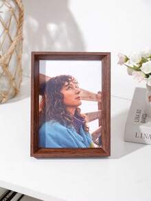 1 件复古相框支架，可容纳 4x6 5x7 英寸照片，可用于客厅卧室装饰、壁挂或桌面展示，玻璃面板 - 万圣节、圣诞节装饰的最佳礼物 - 彩色 - 查看 13