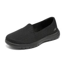 Skechers On-The-Go Flex 女式轻便休闲步行鞋 136504 - 全黑色 - 查看 2