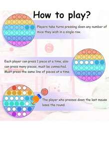 1PC/4PCS Silicone Push Bubble Pop Fidget Sensory Toy, Circle Colorful Push It Popping( Roundness/Square/Octagon/ Heart-Shaped),Sensory Tray,Collection Set,Toy Set,Slinky Toy,Ice Cube Fidget,Pop Gifts,Olivia Rodrigo,Toys,Sensory Toys