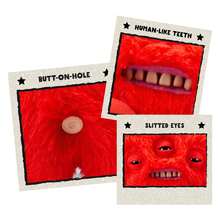 ZURU Love Fugg, Funny Ugly Monster, Plush, Collectible, Toy (Love Fugg - Refresh-RED) - Red - View 2