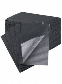 Disposable Nail Art Table Mats, 125Pcs/50Pcs/20Pcs/10Pcs 3 Layers Foldable Nail Pads , Manicure Art Waterproof Mat, Dental Bibs Waterproof Tattoo Bibs For Dental Clinic, Tattoo Shop, Nail Salon