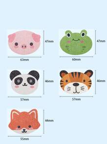 30PCS Snoring Tape For Children,Nose Breathing Tape,Breathing Prevention Tape,Skin Friendly Tape,Animal Pattern,Breathable And Comfortable Anti-Snoring Tape,Breathable Tape For Men Women, Premium Tape To Help You Sleep Peacefully, Pain Free Removal, Hypoallergenic, Latex Free & Gentle On Skin,Strong Hold Pain-Free Removal,Non-Woven Material, Breathable, Skin-Friendly, Snoring Prevention