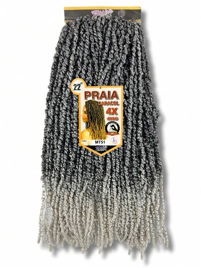 Cabelo Trançado Crochet Praia Caracol Twist Zhang Hair 400 Gramas