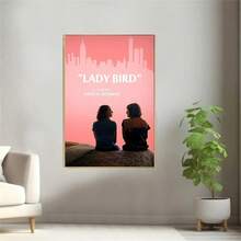 1/3PCS Lady Bird Movie Poster, Classic Movie, Decorative Painting, High Quality Living Room, Bedroom, Dormitory, Kitchen Wall Art, Ideal Gift For Movie Lovers And Fans, Aesthetic Wall Decoration Frameless