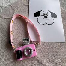 Cute Camera Pendant For Labubu Bag, Sweater, Plush Doll, Camera Accessory - Multicolor - View 5