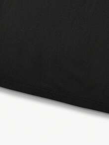 Lonblece Áo thun không tay mùa hè dành cho nam, áo ba lỗ in họa tiết ngôi nhà nấm - màu đen - Xem 5