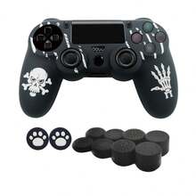 Bộ sản phẩm gồm 1 ốp bảo vệ tay cầm chơi game + 10 nắp đậy cần điều khiển, khắc laser, thiết kế chống trượt, giúp nâng cao trải nghiệm chơi game. - Nhiều màu - Xem 6