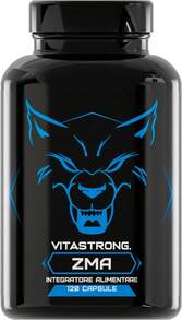 Vitastrong ZMA High Dose Supplement – Zinc, Magnesium Citrate And Vitamin B6, 120 Capsules For Energy Metabolism And Reduction Of Tiredness And Fatigue - Others - View 1