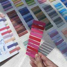 16 Sets X 3200 Sheets Morandi Colorful Index Stickers, Student Stationery Stickers, Office Document Marking Stickers, PET Transparent Sticky Notes, School Supplies, Back To School Supplies - Multicolor - View 5
