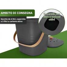 Bidoni per compost da esterno