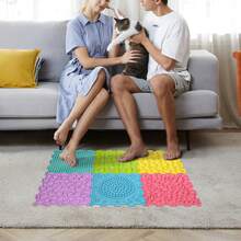 Washable Silicone Bath Mat, Non-Slip - Perfect For Shower Room And Bathroom Accessories, Bathroom Decorations, Kitchen Area Pad, Bedroom, Bathroom Accessories, Silicone Bedroom Floor Mat, Living Room, Dormitory - Multicolor - View 11