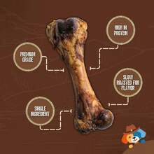 Smokehouse Ham Bone Pork Flavor Dog Treat - 8oz - 1 - 查看 5