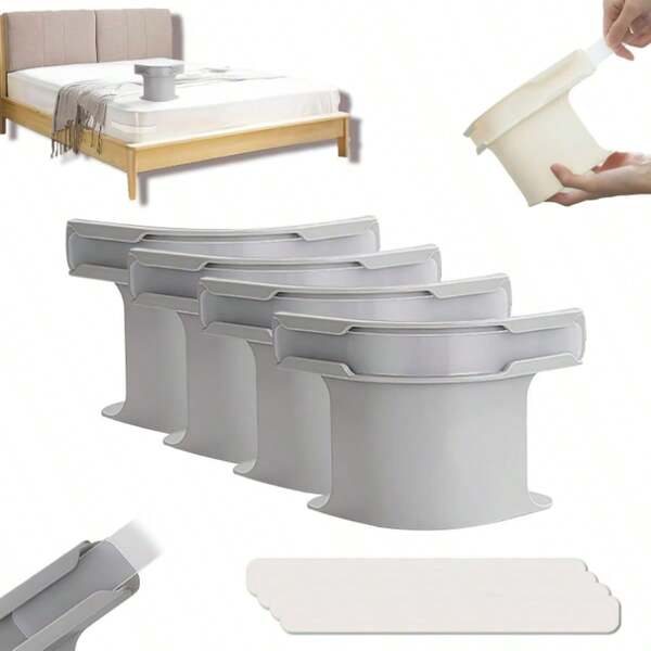 Conjunto de 4 prendedores de lençóis, clipes/tiras para lençóis para manter os lençóis seguros e firmes, prendedores de canto de lençóis resistentes para todos os tamanhos de colchão