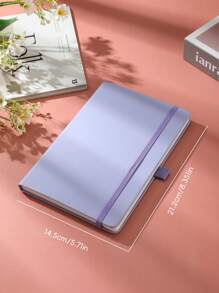 1pc A5 Binder Creative Business Notebook, Without Pen, School Supplies,Back To School