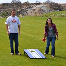 Classic Cornhole Set – Includes 8 Bean Bags, Travel Case And Game Rules (Choice Of Style) - 3'x2' Classic - View 5