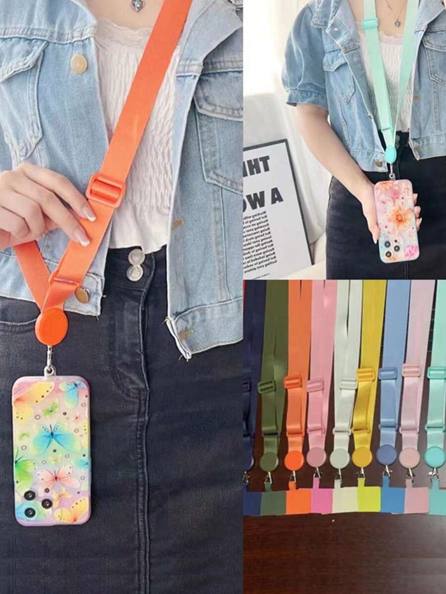1 条可调节手机挂绳，可斜挎，挂脖，可拆卸，加厚设计