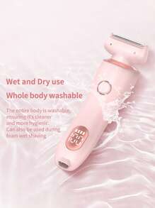 Electric Razors Shaver For Women, 2-IN-1 Women Electric Razor For Leg Arm Face Pubic Area, Cordless Bikini Trimmer Hair Removal For Women With Detachable Head, Painless,Wet & Dry ,Portable Battery-Operated Electric Shaver Epilator & Eyebrow Trimmer For Women - Miniature Facial Hair Removal Device For Face And Body Portable Hair Trimmer Electric Epilator Eyebrow Shaping Tool, Mini Facial Hair Remover, Face Shaver For Women