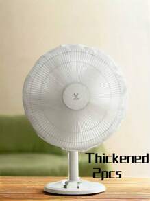 2 PIÈCES Housse de ventilateur de 18 pouces, vous pouvez choisir entre deux styles : la housse anti-poussière et les gants anti-pincement. Housse anti-poussière blanche pour ventilateur à demi-enveloppement pour usage domestique, imperméable, résistante à l'humidité, anti-poussière. Housse de protection pour ventilateur facile à mettre et à enlever, lavable et réutilisable, gardant le ventilateur propre pour l'école, le bureau, la maison, les voyages, lavable, réutilisable, sac, organisateur, stockage, cadeau de Noël