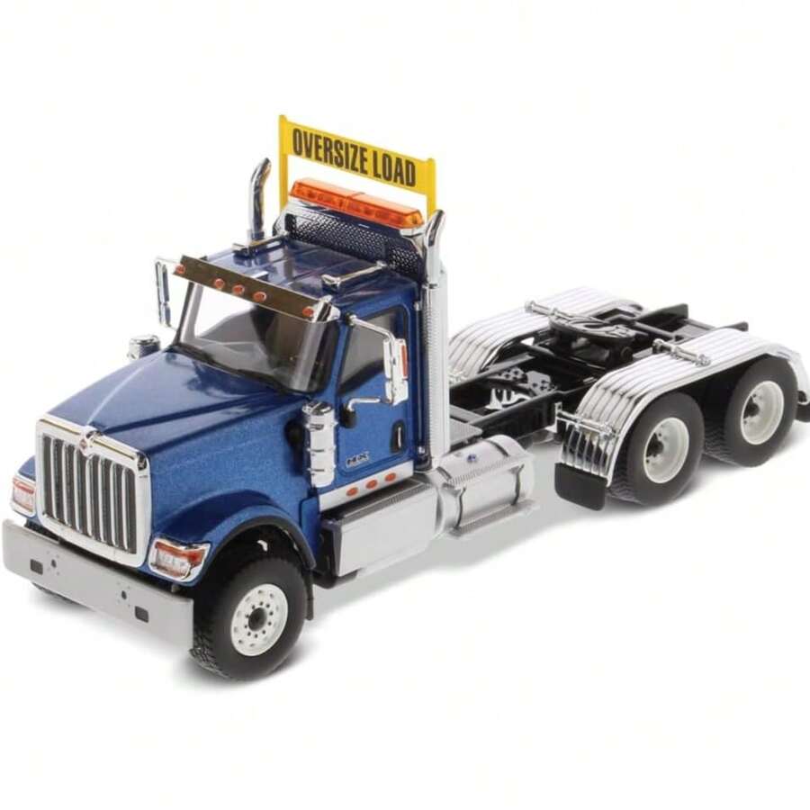 Diecast Masters Caterpillar Multiple Work Tools Vehicles, (1 Count) - 1:50 國際 HX520 SFFA 日間駕駛室雙人滑軌 - 金屬藍 - 壓鑄大師 - 查看 1