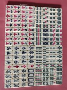 144 chiếc Mạt chược chuyên nghiệp - Trò chơi xếp gạch cổ điển của Trung Quốc, Trò chơi chiến lược và trò chơi xã hội dành cho người lớn, Bộ hoàn chỉnh cho các buổi tụ họp gia đình và du lịch - Người yêu thích Mạt chược - Món quà hoàn hảo cho gia đình và bạn bè - Nhiều màu - Xem 9