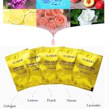 10个装车载空气清新剂 - 香氛夹配香氛袋 - 柠檬、桃子、古龙水、海洋和薰衣草香型，带来清新愉悦的驾驶体验，汽车配件礼品 - 彩色 - 查看 9