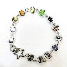 SVT Kpop Acrylic Bracelet Keychain, Cute Cartoon Bracelet Keychain, Fashionable Bag Accessories, DIY Parts, Cartoon Anime, Small Gifts For Friends And Family, Halloween, Christmas, Holiday/Birthday Gifts - Multicolor - View 11