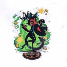 1个全新动漫周边地狱宅邸亚克力立牌,包含查莉、夏尔、维姬、阿拉斯托、亚当、安琪儿,收藏摆件 - 节日礼物 - 生日礼物 - 动漫爱好者礼物 - 彩色 - 查看 13