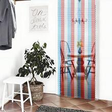 Aluminium Curtains Metal Chain Door Curtains Blinds Screens Insect-Proof Door Curtains Door Partition Strips Aluminium Fly-Proof Door Chain Curtains Aluminium Chain Curtains - Colorful - View 9