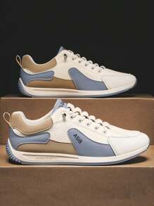 Herren Lässig Sneaker, flache atmungsaktive Outdoor Trekking und Wanderschuhe, vielseitige tägliche Studentenschuhe