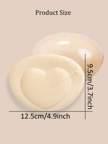 1 para samoprzylepnych damskich majtek bikini Samoprzylepne wkładki laktacyjne do biustonoszy, strojów kąpielowych lub bikini z dużym biustem, pogrubione, niewidoczne, odpowiednie do strojów kąpielowych, bikini i biustonoszy push-up, zwykłe wkładki laktacyjne, wkładki do biustonoszy