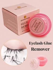 Asiteo 1pc 5g Eyelash Extension Glue Remover Non-Irritating For DIY Lash Clusters Quick Removing Grafted Eyelashes Make Up Tool Lash Glue, Eyelash Glue - Pink - View 1