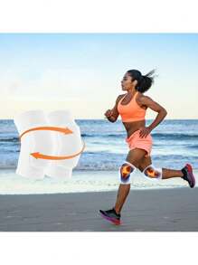 1 par de rodilleras deportivas para hombres, mujeres y niños, protección para rodillas, rodilleras para baile, yoga, voleibol, fútbol, carrera, ciclismo y tenis