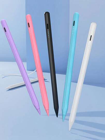 Bolígrafo stylus magnético recargable, compatible con todos los dispositivos, carga USB, detección de inclinación, anti-contacto accidental, punta fina precisa, sin retraso, adecuado para tabletas