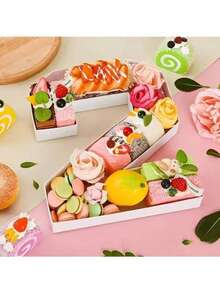 Digital Candy Cake Decoration Box, Birthday Number Balloon Box, Digital Mosaic, Suitable For Birthday Desktop Decoration, Wedding Desktop Arrangement, Party Decoration And Other Occasions Mother's Day Graduation - White - View 14