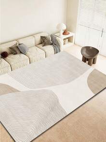 1pc Luxury Soft Printed Rug, Lightweight, Machine Washable, Rectangular For Indoor, Entryway, Porch, Creating Elegant Home Decor, Rug, Bedroom Decor, Home Decor, Room Decor - Multicolor - View 2