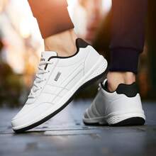 Plus Size Men & Women's Flat Sole Running Shoes, Outdoor Sports Shoes, Comfortable Fashion Versatile Casual Sneakers