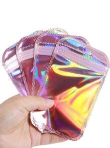 10/30/100pcs Transparent Resealable Jewelry Bags With Ziplock,Anti-Oxidation,Prevents Tarnishing,For Storing Earrings, Necklaces, Jewelry, Small Gift, Accessory Party Favor Pouches