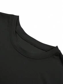 Camisetas masculinas - Preto - Ver 3