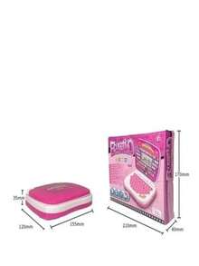 Mini Laptop Interactiva Educativa Español/inglés Niños - Rosa - Ver 4