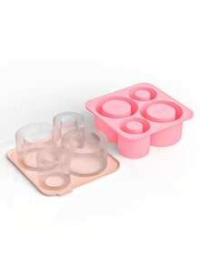 Silicone Cylinder Four Grids Ice Grid, Super Capacity Ice Cube Mold Suitable For 20/30/40 OZ Reusable Quick-Frozen Ice Making Mold Easy To Demoulding Ice Grid - Multicolor - View 11