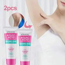 2件/3件曲酸腋下美白霜，减少沉积，令肌肤光滑亮丽 - 彩色 - 查看 2