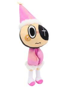 25cm/9.84in Star Time Astro Starry Night Astro Plush Cross Eye Clown Stuffed Animals Plushies Decorate Creative Gifts For Kids Birthday Party Home Girls Room Decor Game Enthusiast Collector