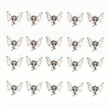 20pcs Bowknot Scrunchies With Tassel, Adjustable Alloy Hair Hoop, Suitable For Daily Wear, Hair Accessories, Beauty Tools, Curling Decor, Autumn, Travel, Hair Accessories, Women Accessories, Hair Decor, Autumn, Hair, Hair Accessories, Accessories, Women Hair Accessories, Travel, Hair Accessories, Women Accessories, Hair Decor, Women Hair Accessories, Beauty Tools, Hair Accessories, Beauty Accessories, Gift, Travel, Women Gift, Hair Accessories, Valentine's Day Hair Accessories - Multicolor - View 8