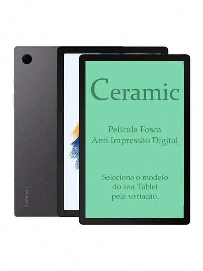 Película Protetor de Tela Cerâmica Fosca HD 9H -  Galaxy Tab Antirrisco, Anti impressão Digital