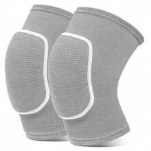 一双排球护膝，适用于舞蹈者男女柔软透气膝盖保护，足球舞蹈瑜伽网球跑步骑行使用 - 彩色 - 查看 13