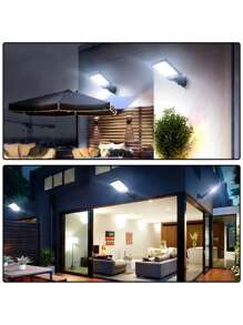 4pzs Lampara Focos Solares Led Para Exteriore,luz Solar