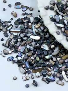 10g Asymmetrical Shell Chip Filler, Suitable For Silicone Mold Filling, Jewelry DIY Crafts, And Resin Shaker Bottle Filling