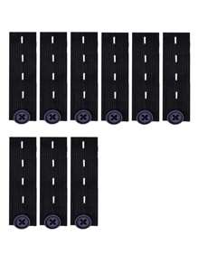Denim Waist Enlargement Tool, Adjustable Elastic Waist Extenders ,Waistband Expander For Men And Women Jeans Pants,Extension Buckle, Waist Expansion Button Elastic Adjustment Buckle, Detachable, DIY Garment Accessories Button Extender,Waist Enlargement Without Seam Buckle, Suitable For Jeans, Trousers, Seamless Detachable Denim Tight Buckle, Comfortable Fit Button