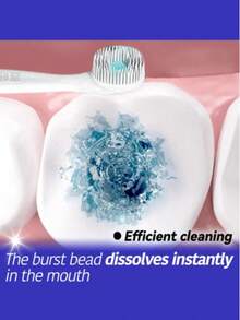 20PCS Disposable Toothbrush Set With ABS Travel Box, Portable Toothbrush, Multi-Purpose For Adults Suitable For Travel, Fresh Breath, Multi-Function Dental Care Brush Box (Hard Hair Can Effectively Clean Food Between Teeth) Back To School - Multicolor - View 6